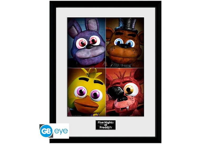 ABYstyle Poster FIVE NIGHTS AT FREDDY´S- Framed print Quad von ABYstyle