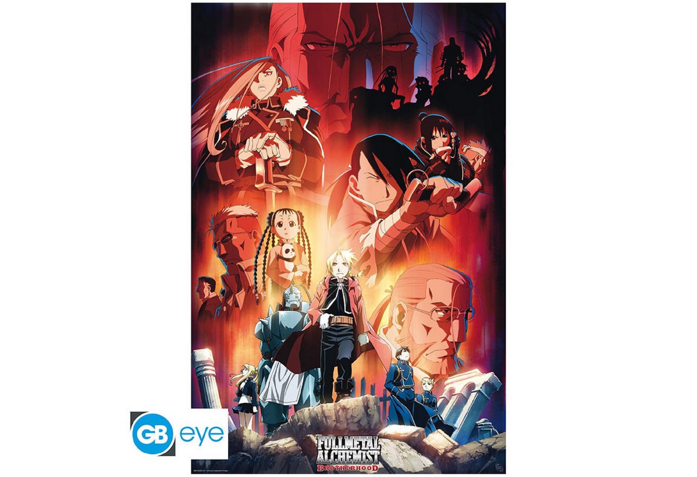 ABYstyle Poster FULLMETAL ALCHEMIST - Poster Maxi 91cmx51cm - Key Art ABYstyle Poster FULLMETAL ALCHEMIST - Poster Maxi 91cmx51cm - Key Art von ABYstyle