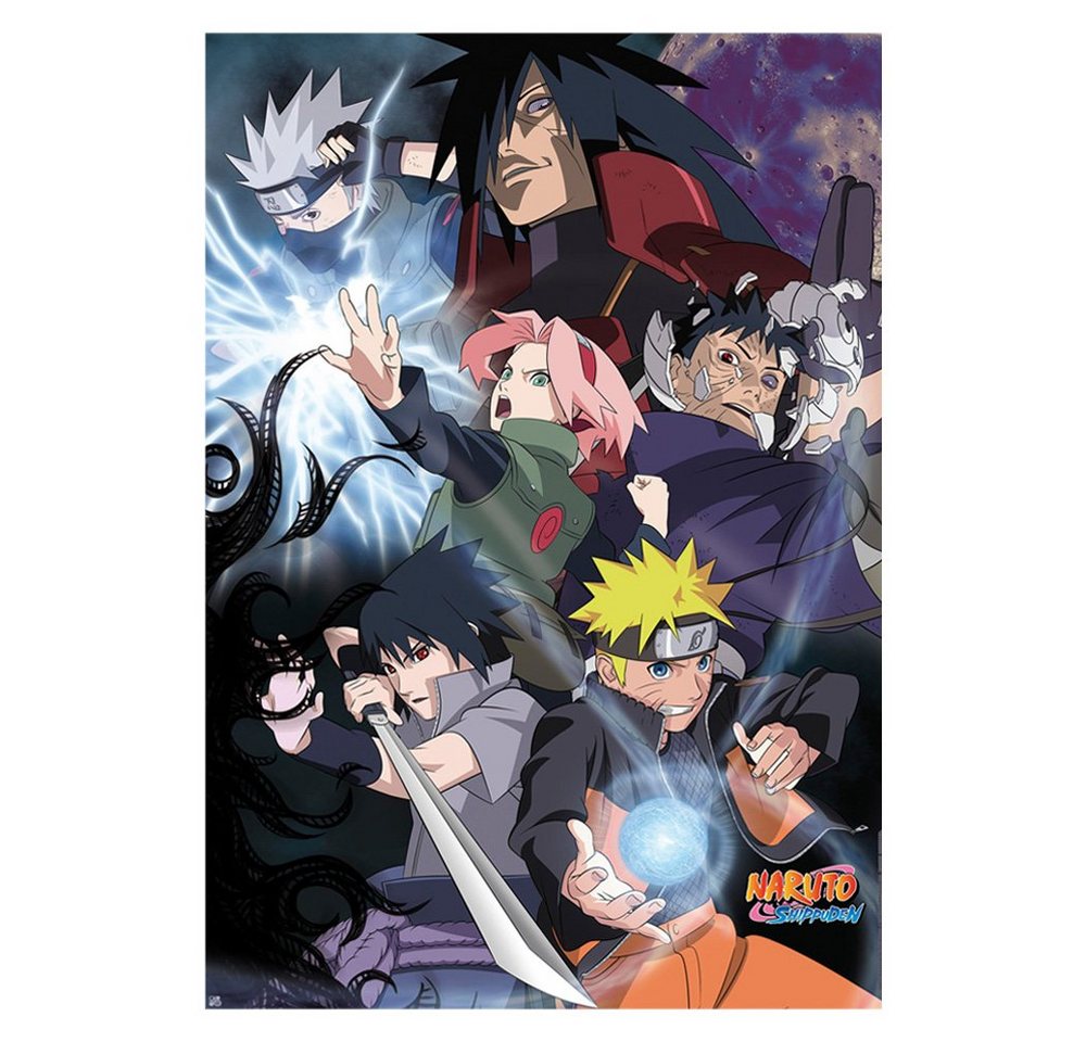 ABYstyle Poster Group Ninja War Maxi Poster - Naruto Shippuden, Group Ninja War von ABYstyle