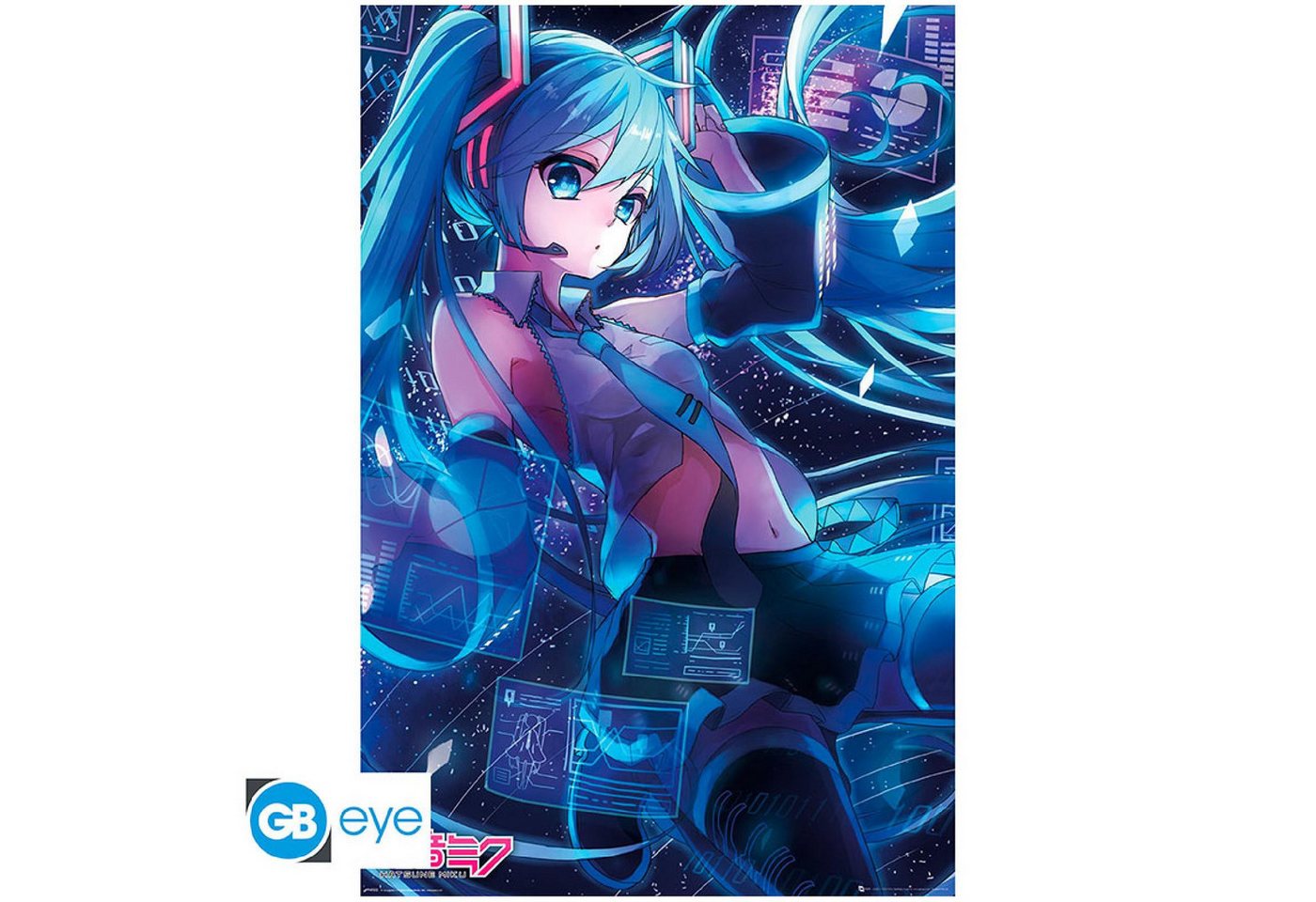 ABYstyle Poster HATSUNE MIKU - Poster Maxi 91cmx51cm - Screen ABYstyle Poster HATSUNE MIKU - Poster Maxi 91cmx51cm - Screen von ABYstyle