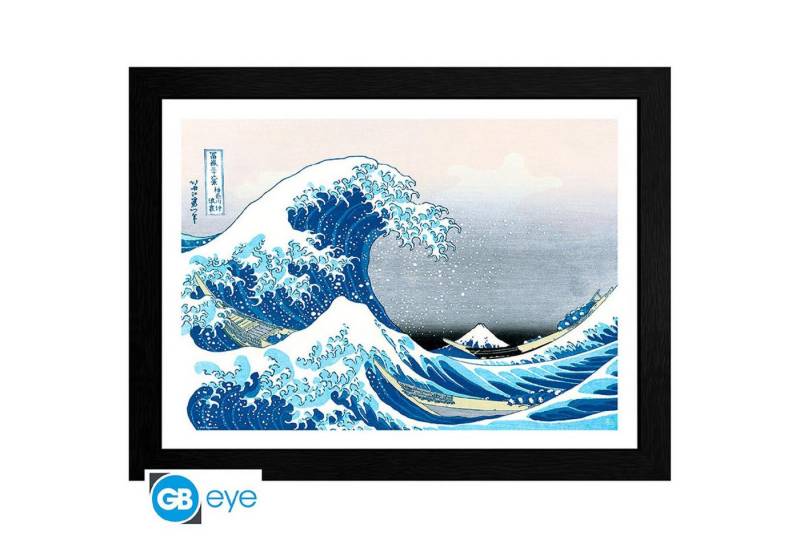 ABYstyle Poster HOKUSAI - Framed print Great Wave ABYstyle Poster HOKUSAI - Framed print Great Wave von ABYstyle