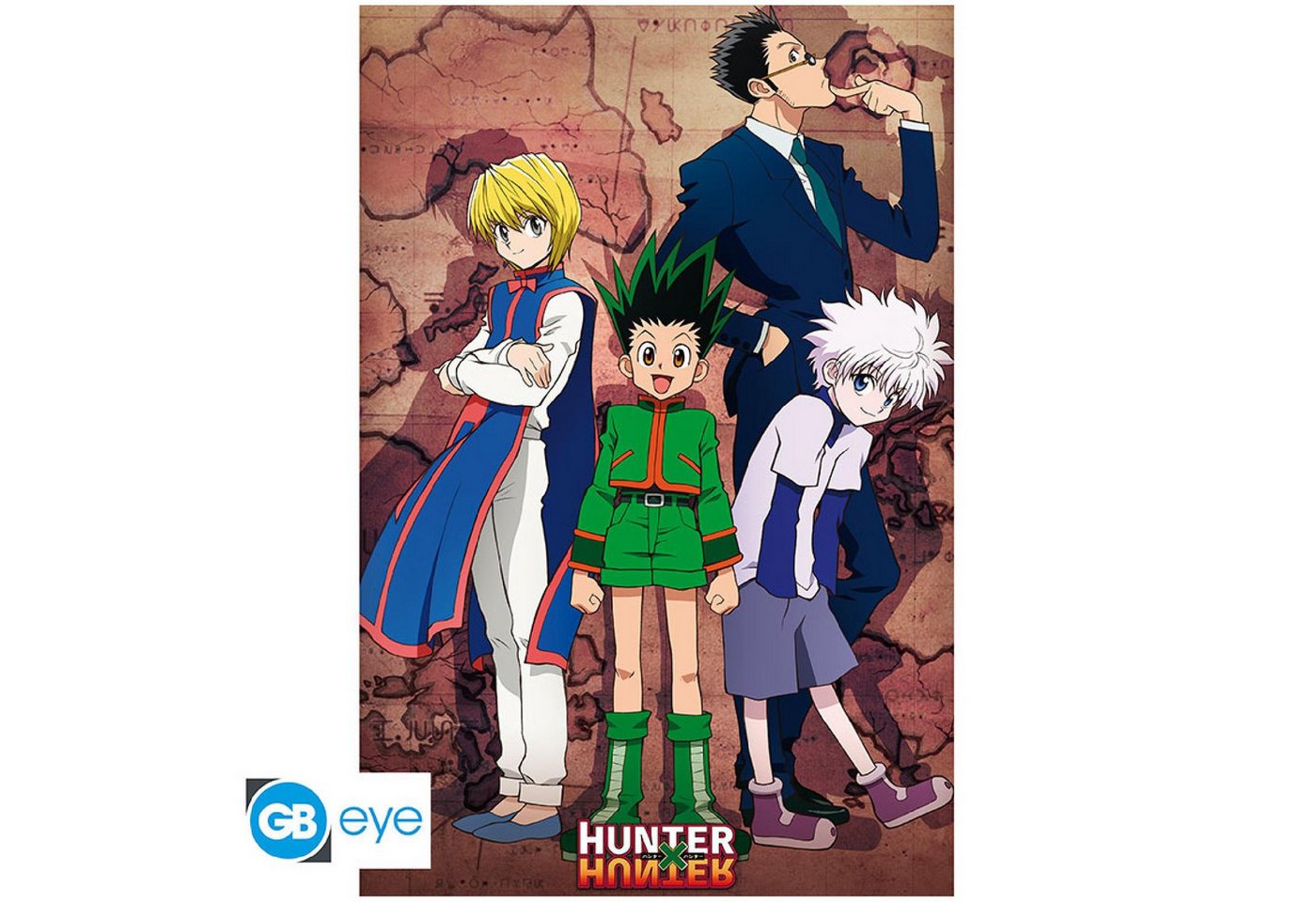 ABYstyle Poster HUNTER X HUNTER - Poster Maxi 91cmx51cm - Heroes ABYstyle Poster HUNTER X HUNTER - Poster Maxi 91cmx51cm - Heroes von ABYstyle