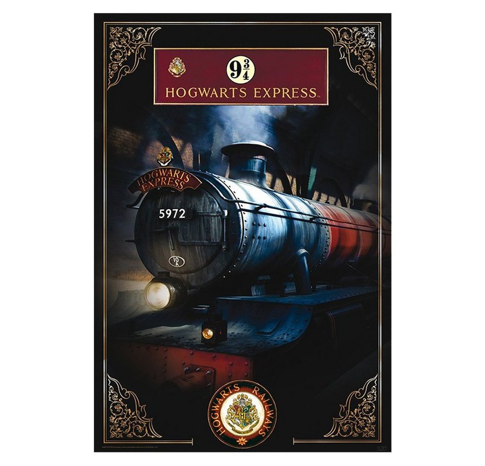 ABYstyle Poster Hogwarts Express Maxi Poster - Harry Potter, Hogwarts Express von ABYstyle