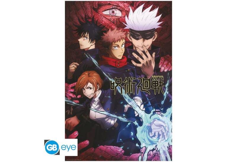 ABYstyle Poster JUJUTSU KAISEN - Poster Maxi 91cmx51cm - Artwork von ABYstyle