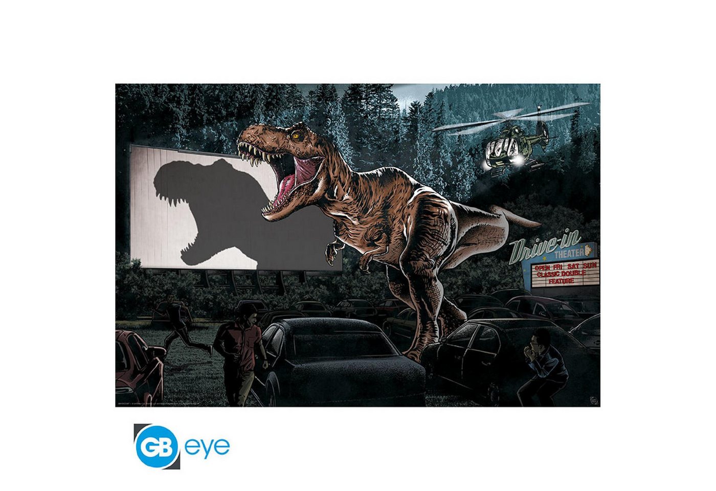 ABYstyle Poster JURASSIC WORLD - Poster Maxi 91cmx51cm - Cinema ABYstyle Poster JURASSIC WORLD - Poster Maxi 91cmx51cm - Cinema von ABYstyle