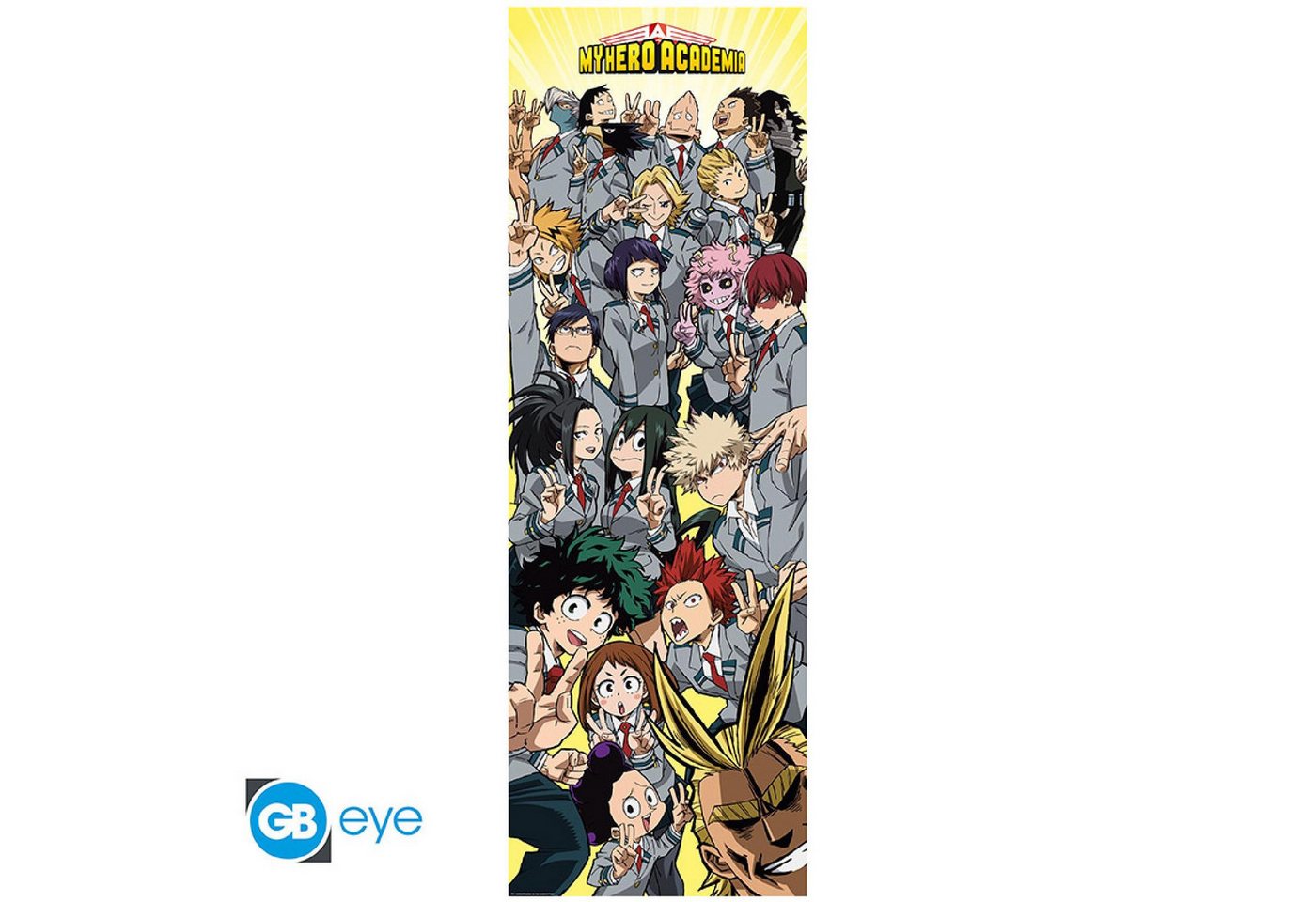 ABYstyle Poster MY HERO ACADEMIA - Door Poster - Classroom (53x158) von ABYstyle
