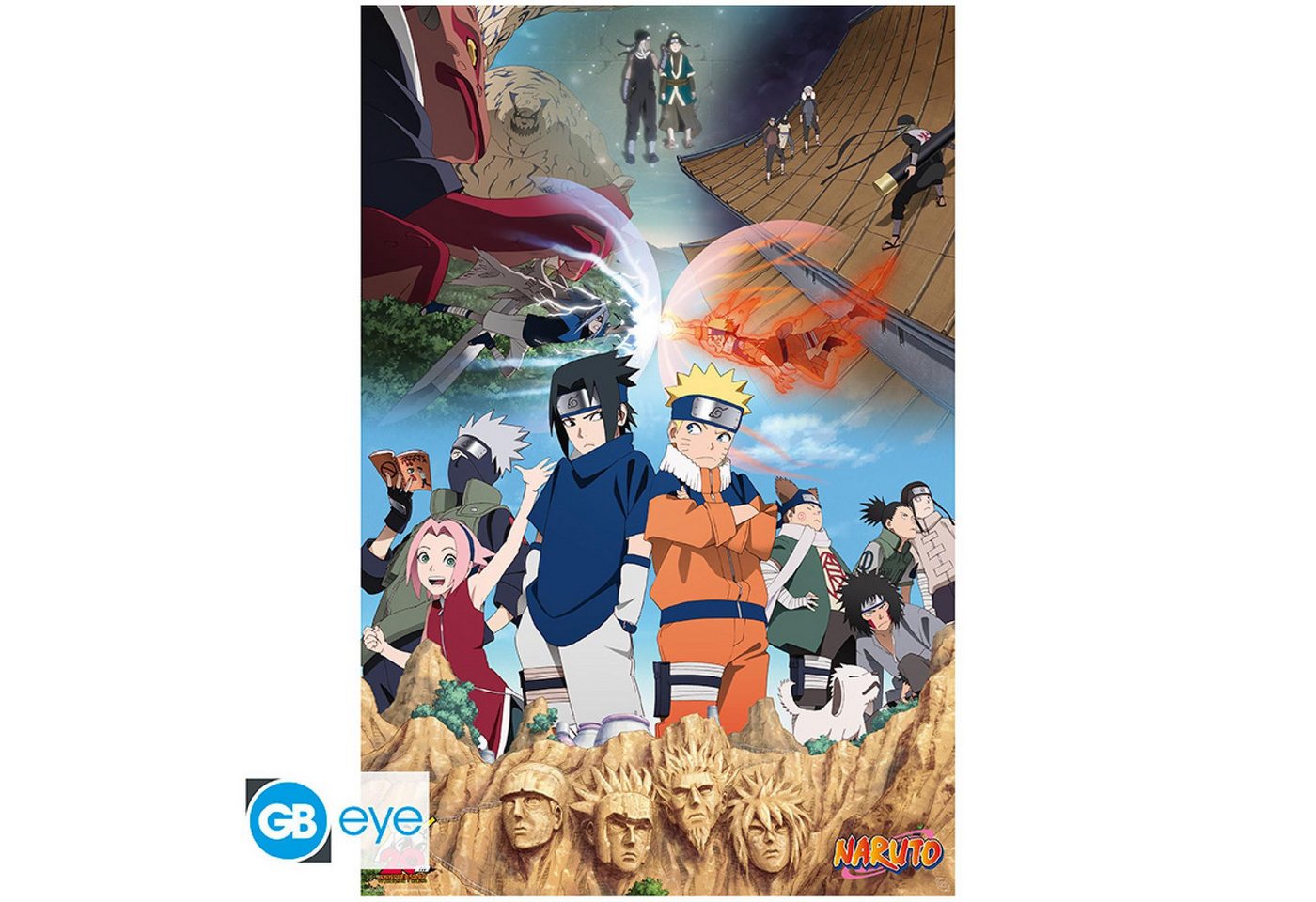 ABYstyle Poster NARUTO - Poster Maxi 91cmx51cm - Will of Fire ABYstyle Poster NARUTO - Poster Maxi 91cmx51cm - Will of Fire von ABYstyle