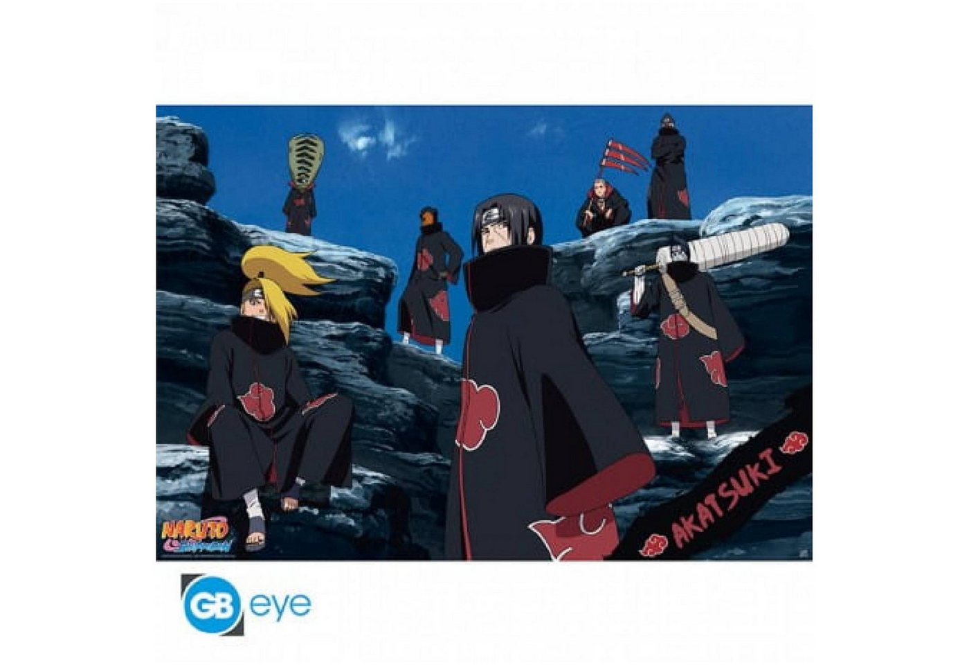 ABYstyle Poster NARUTO SHIPPUDEN - Poster Maxi 91.5x61 - Akatsuki ABYstyle Poster NARUTO SHIPPUDEN - Poster Maxi 91.5x61 - Akatsuki von ABYstyle