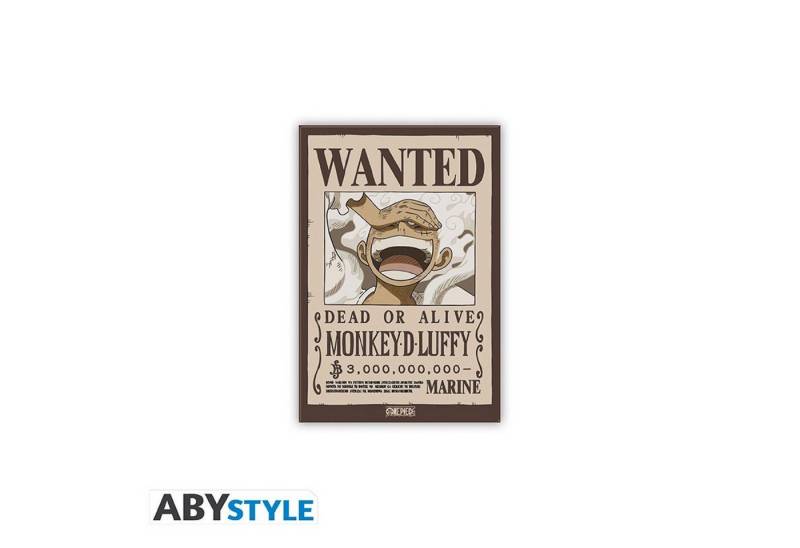 ABYstyle Poster ONE PIECE - Standard Magnet - Wanted Luffy ABYstyle Poster ONE PIECE - Standard Magnet - Wanted Luffy von ABYstyle
