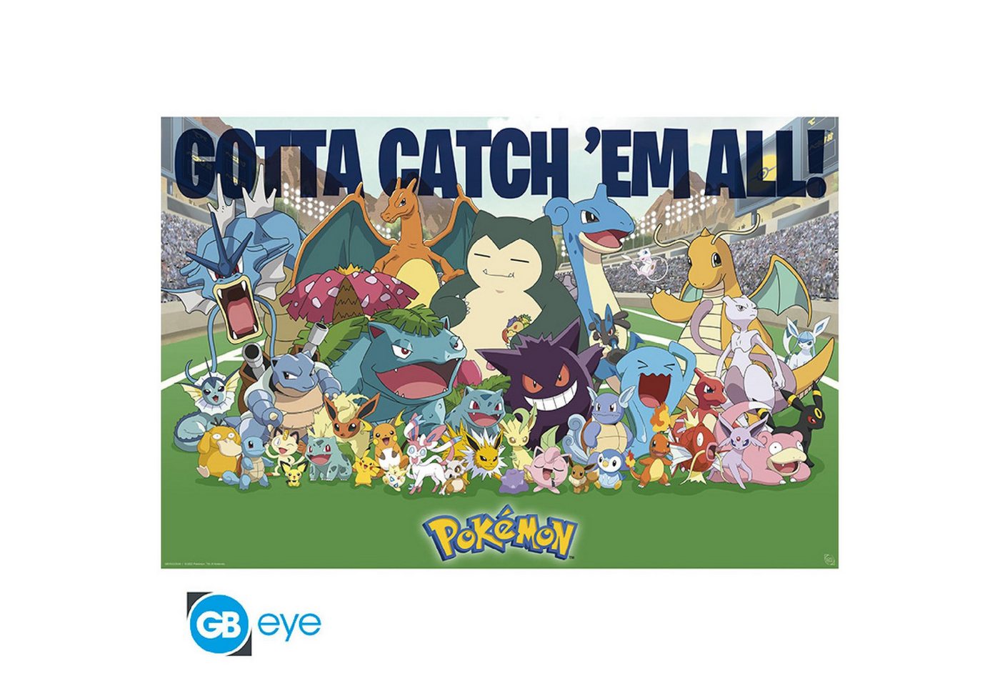 ABYstyle Poster POKEMON - Poster Maxi 91cmx51cm - All Time Favorites ABYstyle Poster POKEMON - Poster Maxi 91cmx51cm - All Time Favorites von ABYstyle