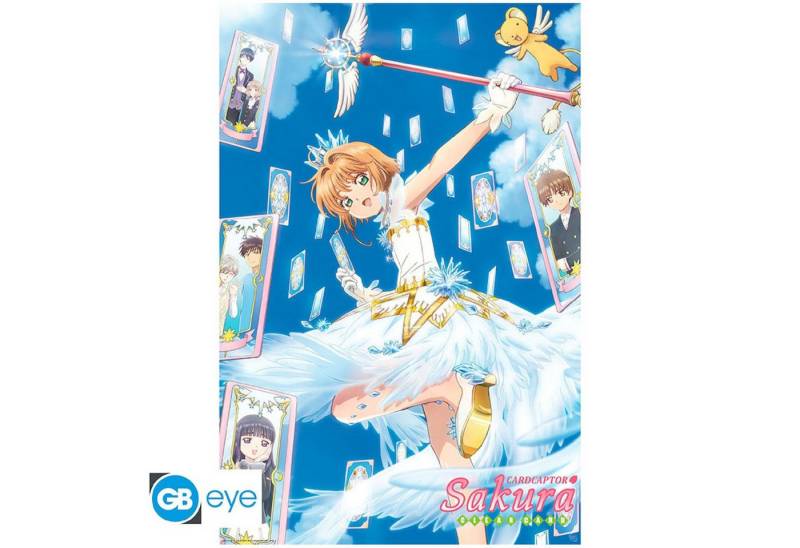 ABYstyle Poster Poster 91,5 x 61 cm Cardcaptor Sakura - Sakura & Wand, Maxi Poster von Abystyle 91,5 x 61 cm ABYstyle Poster Poster 91,5 x 61 cm Cardcaptor Sakura - Sakura & Wand, Maxi Poster von Abystyle 91,5 x 61 cm von ABYstyle