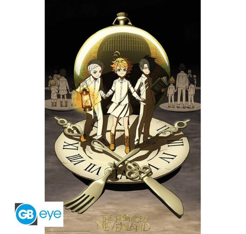 ABYstyle Poster Poster 91,5 x 61 cm The Promised Neverland - Group, Maxi Poster von Abystyle 91,5 x 61 cm von ABYstyle