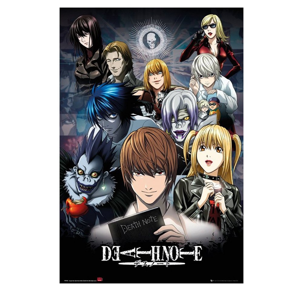 ABYstyle Poster Protagonists Maxi Poster - Death Note, Protagonists von ABYstyle