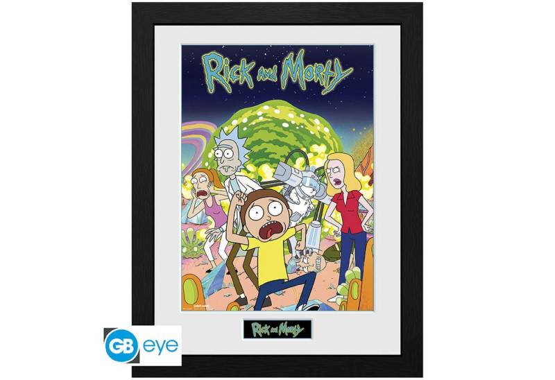 ABYstyle Poster RICK AND MORTY - Framed poster Compilation von ABYstyle