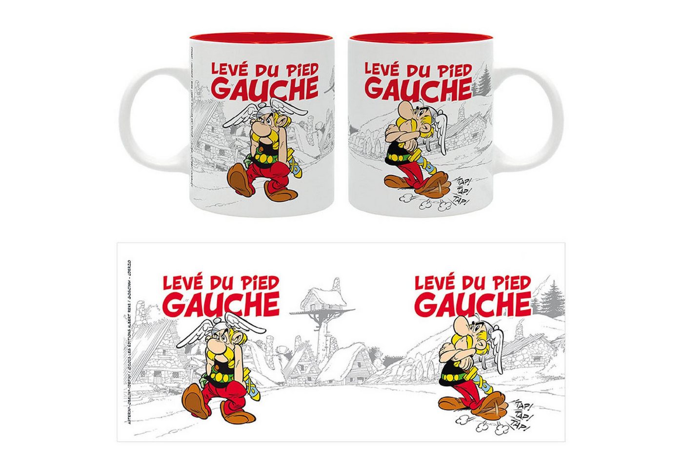 ABYstyle Tasse ASTERIX - Tasse - 320ml - GET UP ON THE WRONG SIDE OF THE BED ABYstyle Tasse ASTERIX - Tasse - 320ml - GET UP ON THE WRONG SIDE OF THE BED von ABYstyle