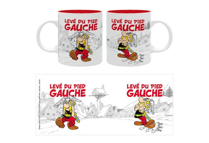 ABYstyle Tasse ASTERIX - Tasse - 320ml - GET UP ON THE WRONG SIDE OF THE BED von ABYstyle