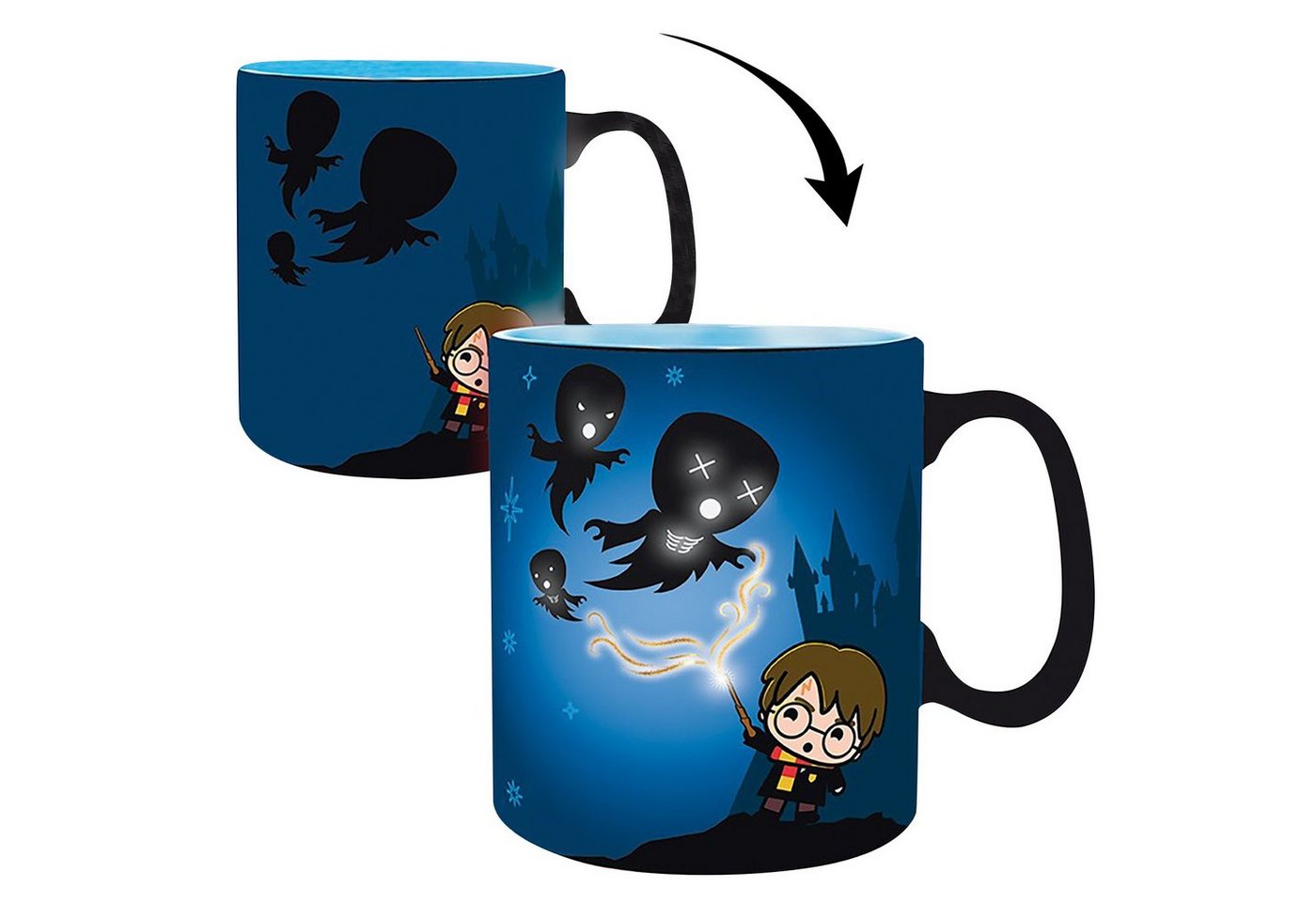 ABYstyle Tasse Harry Potter Thermoeffekt Tasse Expecto Patronum von ABYstyle