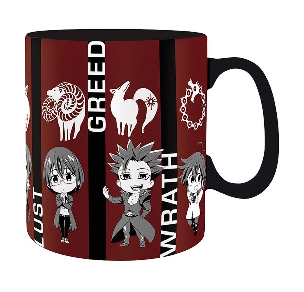 ABYstyle Tasse King Size Chibi Sins - The Seven Deadly Sins von ABYstyle