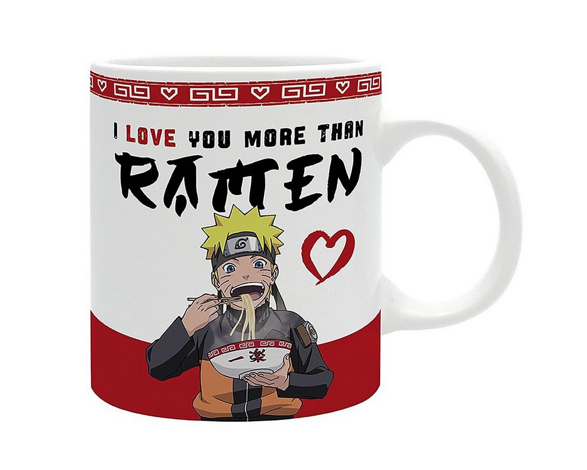 ABYstyle Tasse Naruto Shippuden Tasse I love you more than Ramen von ABYstyle