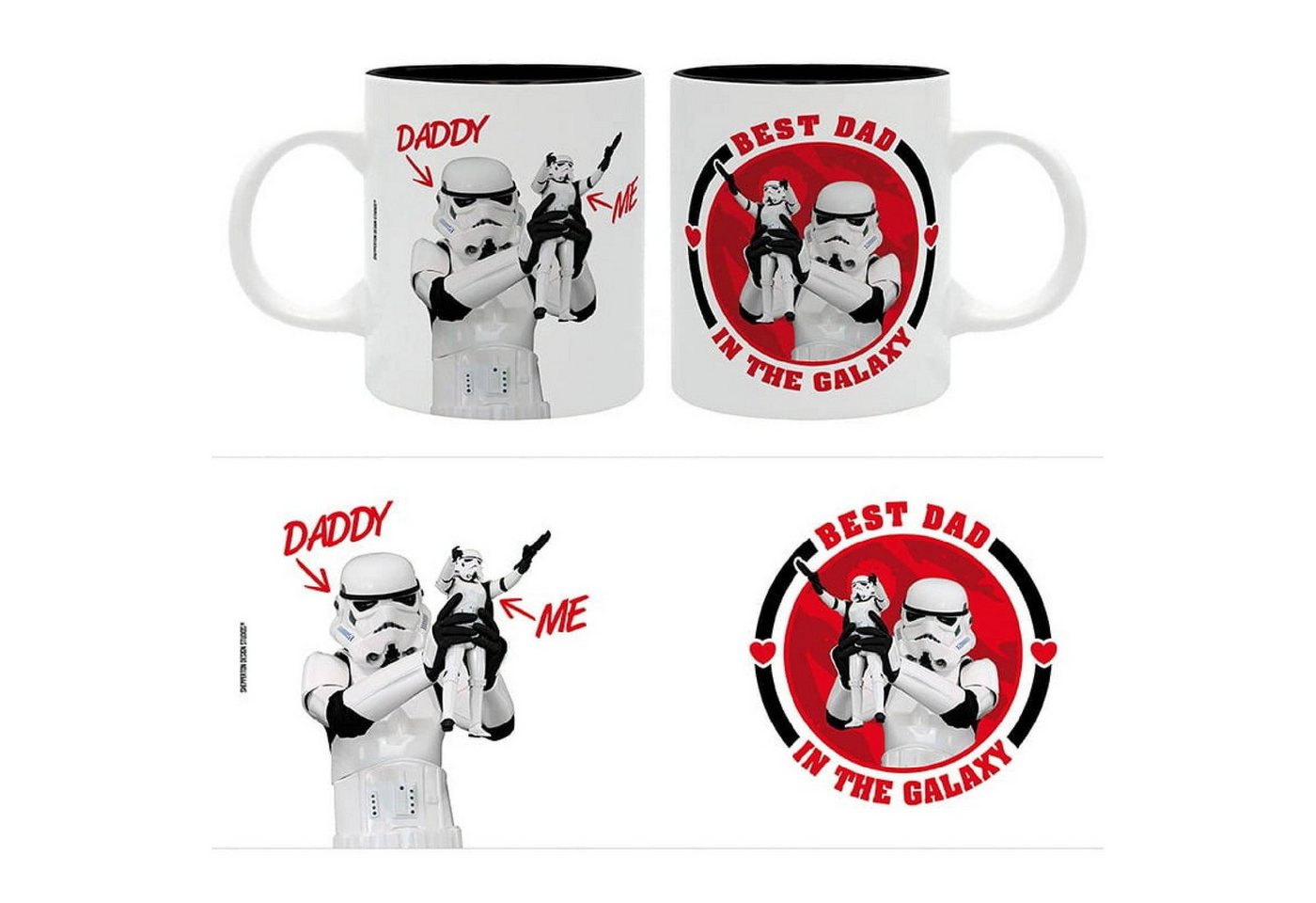 ABYstyle Tasse ORIGINAL STORMTROOPERS - Tasse 320ml - BEST DAD IN THE GALAXY ABYstyle Tasse ORIGINAL STORMTROOPERS - Tasse 320ml - BEST DAD IN THE GALAXY von ABYstyle