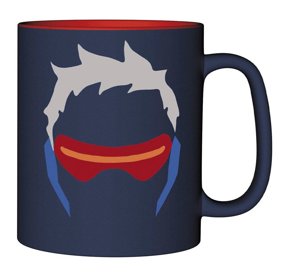 ABYstyle Tasse Overwatch Tasse mit Soldier: 76 Motiv, 460 ml, Steinzeug, Overwatch Soldier: 76 Tasse von ABYstyle