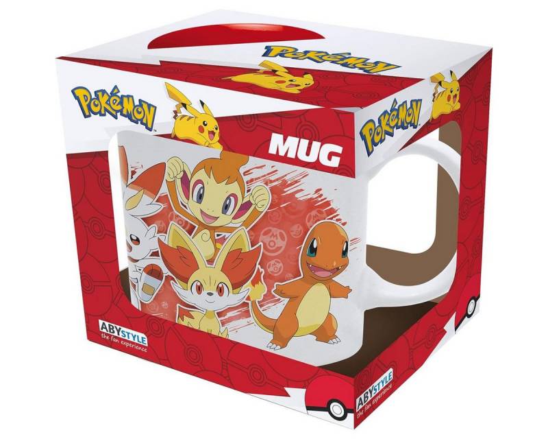 ABYstyle Tasse POKEMON - Mug - 320 ml - Fire Starters ABYstyle Tasse POKEMON - Mug - 320 ml - Fire Starters von ABYstyle