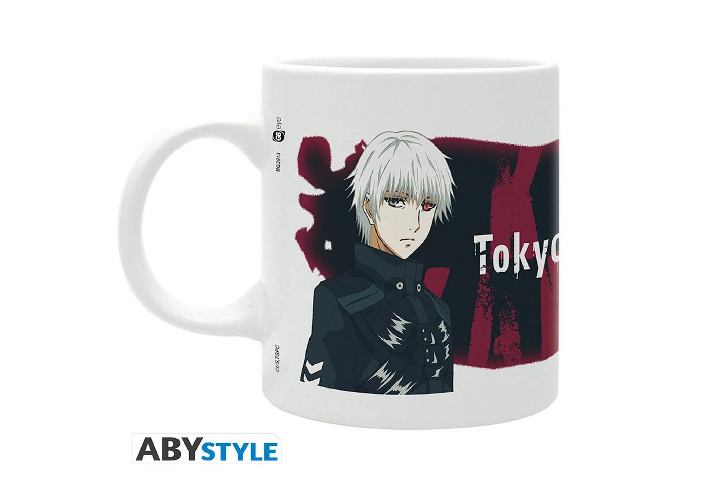 ABYstyle Tasse TOKYO GHOUL - Tasse - 320 ml - Ken Kaneki - subli - box ABYstyle Tasse TOKYO GHOUL - Tasse - 320 ml - Ken Kaneki - subli - box von ABYstyle