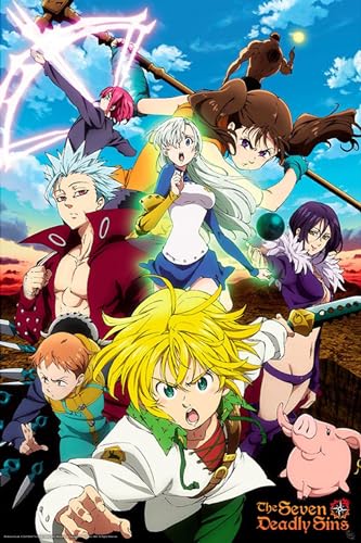 GB Eye Ltd. The Seven Deadly Sins Poster Meliodas & Sins von GB eye