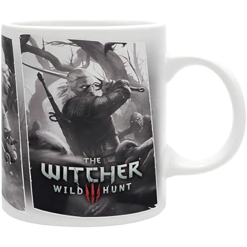 The Witcher Geralt, Ciri & Yennefer Unisex Tasse Standard Keramik 0,32 l Fan-Merch, Gaming, Gothic von ABYSTYLE