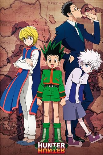 ABYstyle – HUNTER X HUNTER Poster Helden (91,5 x 61 cm) von ABYSTYLE