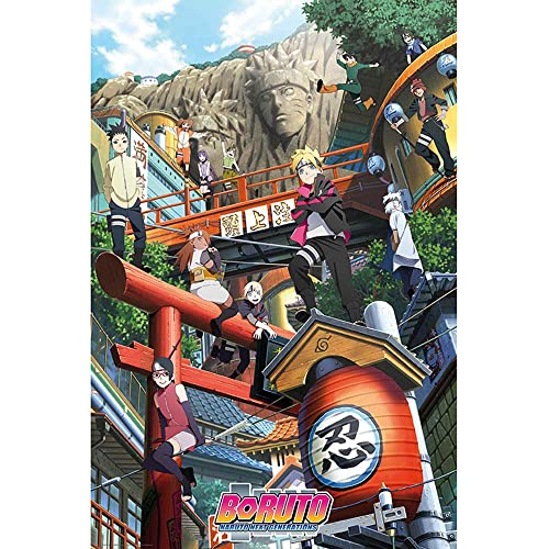 ABYstyle – Boruto Poster – Gruppe Konoha von ABYSTYLE