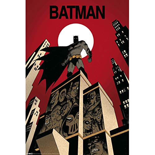ABYstyle DC Comics Poster Batman Skyscraper (61cm x 91,5cm) von ABYSTYLE