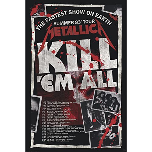 GB Eye - METALLICA Poster Kill'Em All 83 Tour (91,5 x 61 cm) von GB eye