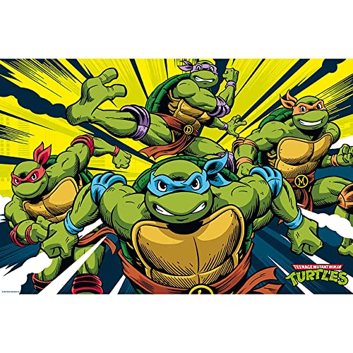 GB Eye Ltd. Teenage Mutant Ninja Turtles Poster, Turtles in action von ABYSTYLE