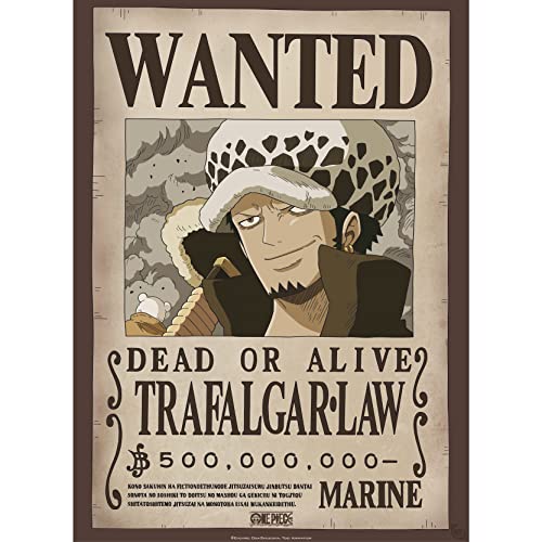 ABYstyle GBEye One Piece Wanted Law Poster 38x52cm von ABYSTYLE