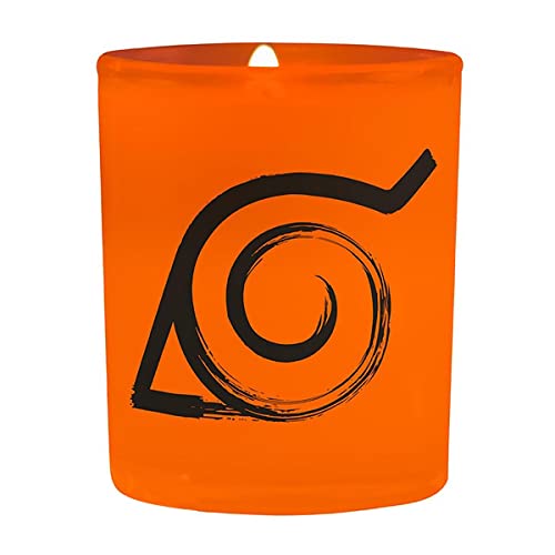 Naruto Shippuden Kerze Konoha orange/schwarz, aus Wachs, in Geschenkkarton. von ABYSTYLE