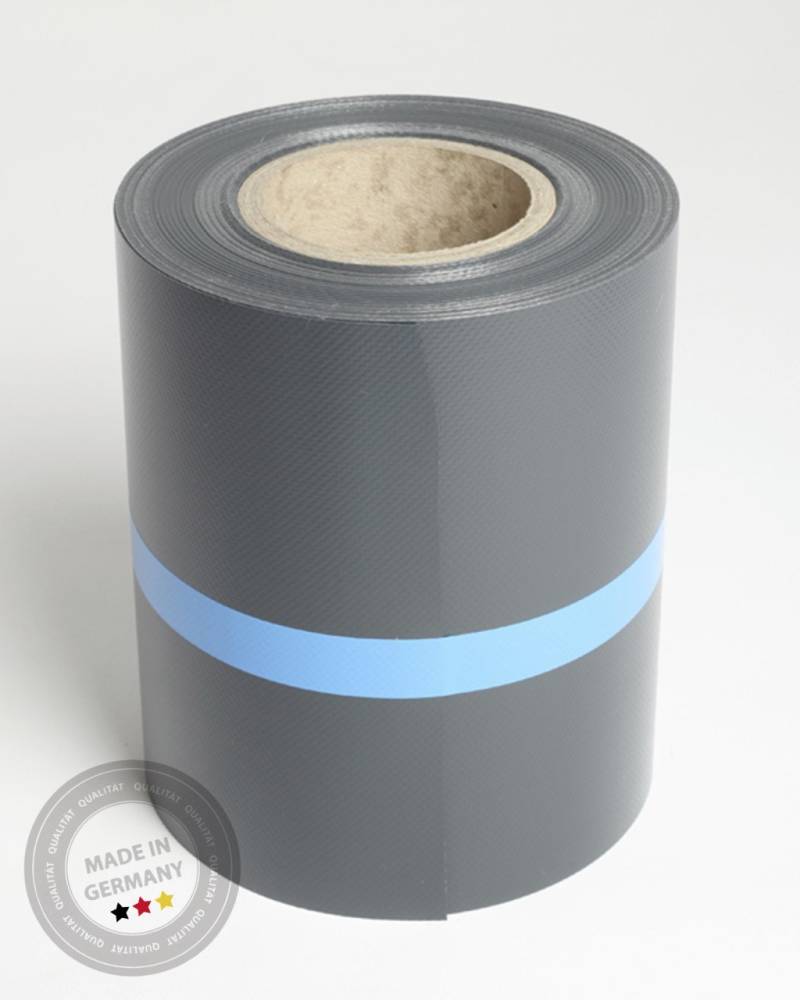 ABZ SIGMA Sichtschutzstreifen 26 m beidseitig UV-schutzlackiert anthrazitgrau von ABZ-Zaunsysteme GmbH