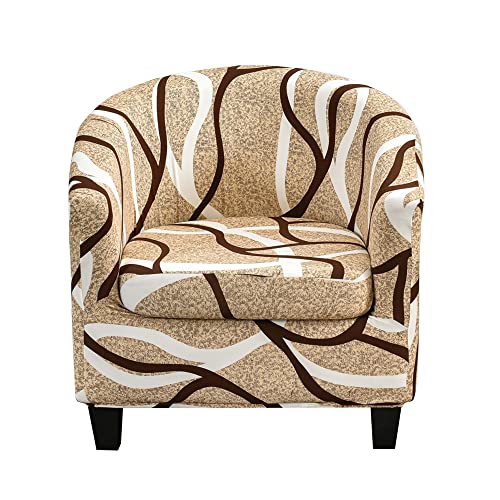 ABZDUNG 1-Sitzer-Sesselbezug, 2-teiliger Chesterfield-Stretch-Sesselbezug, Clubsessel-Schonbezüge, Tullsta-Cocktailstuhl-Bezüge(#25) von ABZDUNG