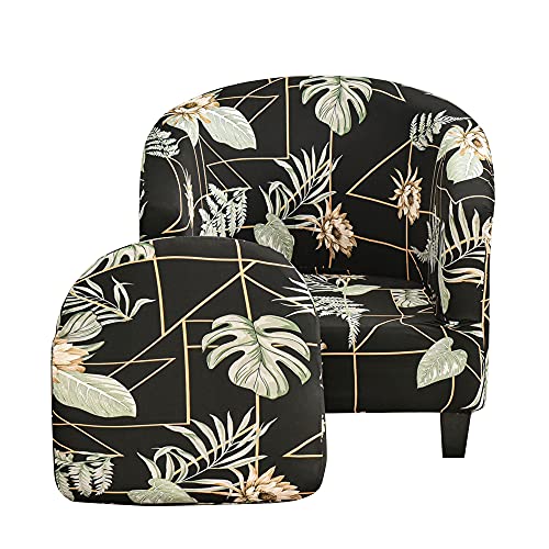 ABZDUNG 1-Sitzer-Sesselbezug, 2-teiliger Chesterfield-Stretch-Sesselbezug, Clubsessel-Schonbezüge, Tullsta-Cocktailstuhl-Bezüge(#5) von ABZDUNG
