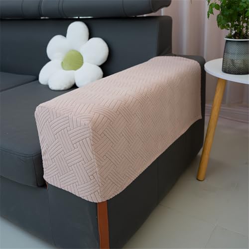 ABZDUNG 2 Stück Universal-Stretch-Armlehnenbezug, Handtuchbezug for Sofa-Armlehnen, Rutschfester Sofa-Armlehnenschutz(C5) von ABZDUNG