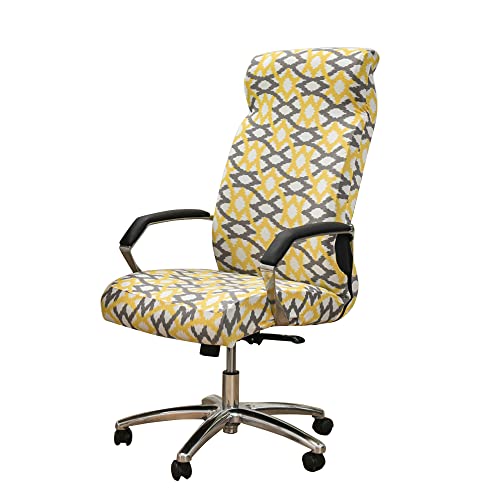 ABZDUNG Bürostuhlbezug Stretch Computerstuhlbezug Drehstuhlbezug Bedruckter Bürostuhlbezug Stretch(L'età D'oro,M) von ABZDUNG