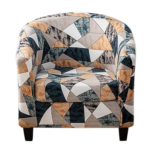 ABZDUNG Chesterfield-Sesselhussen, 2 Stück, Stretch-Clubsessel-Schonbezüge for Bartheke, Wohnzimmer-Sessel, Tullsta-Sessel-Schonbezug, 1 Sitzer(C6) von ABZDUNG