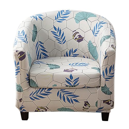 ABZDUNG Chesterfield-Sesselhussen, 2 Stück, Stretch-Clubsessel-Schonbezüge for Bartheke, Wohnzimmer-Sessel, Tullsta-Sessel-Schonbezug, 1 Sitzer(E4) von ABZDUNG