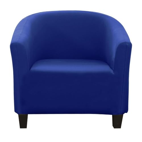 ABZDUNG Chesterfield Stretch Sesselbezug 1 Sitzer Sesselhussen for Tullsta Stühle Cocktailsesselbezug(Lake Blue) von ABZDUNG