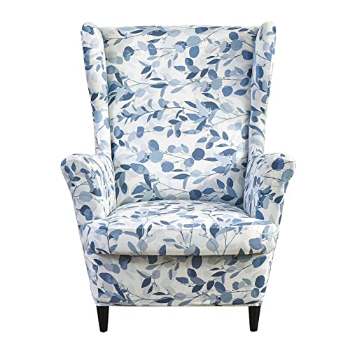 ABZDUNG Ohrensessel-Bezüge – Superweicher Stretch-Ohrensessel-Schonbezug, Ohrensessel-Bezug, 2-teiliges Set, Sesselbezüge, Möbelschutz for Wohnzimmer, Schlafzimmer, Hotel(Jian Qiu) von ABZDUNG