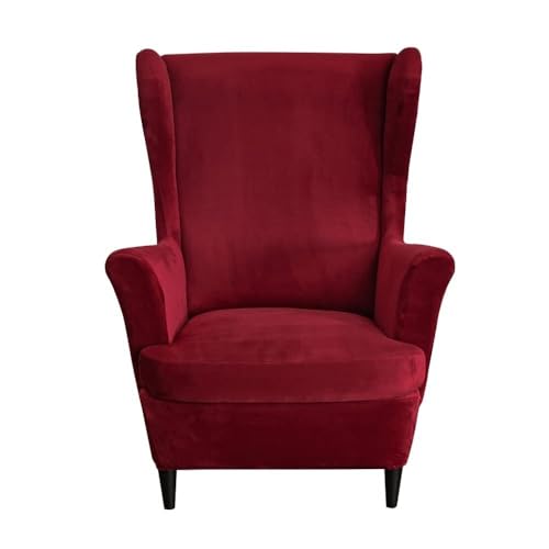 ABZDUNG Ohrensessel-Schonbezüge for Sessel, Ohrensessel-Bezüge, Ohrensessel-Bezüge, 2-teilige Ohrensessel-Bezüge(E1) von ABZDUNG