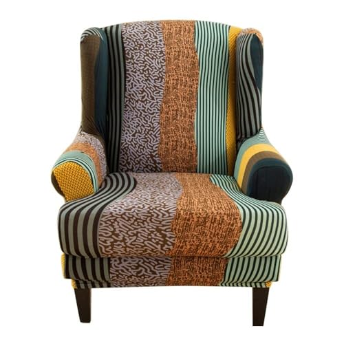 ABZDUNG Ohrensessel-Schonbezüge for Sessel Ohrensessel-Bezüge Ohrensessel-Bezüge 2-teilige Ohrensessel-Bezüge(C2) von ABZDUNG