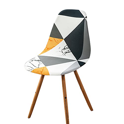 ABZDUNG Skandinavische Esszimmerstuhlbezüge, 2-teilig, Stretch-Stuhlbezüge, Schonbezüge for Esszimmer und Küche(V5,6 pezzi) von ABZDUNG