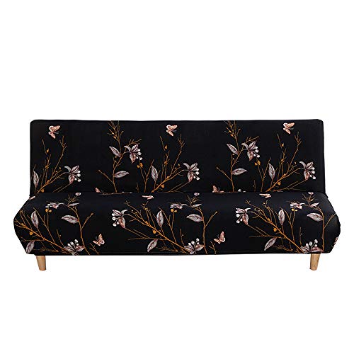 ABZDUNG Sofabezug Ohne Armlehnen Stretch Sofa Bettbezug Ohne Armlehnen Futonbezug klick-Klack Sofabezug Faltbar(W1) von ABZDUNG