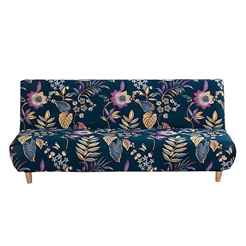 ABZDUNG Sofabezug Ohne Armlehnen Stretch Sofa Bettbezug Ohne Armlehnen Futonbezug klick-Klack Sofabezug Faltbar(W2) von ABZDUNG
